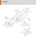 Stihl MT 4097.1 SX Ride-On Mower Spare Parts